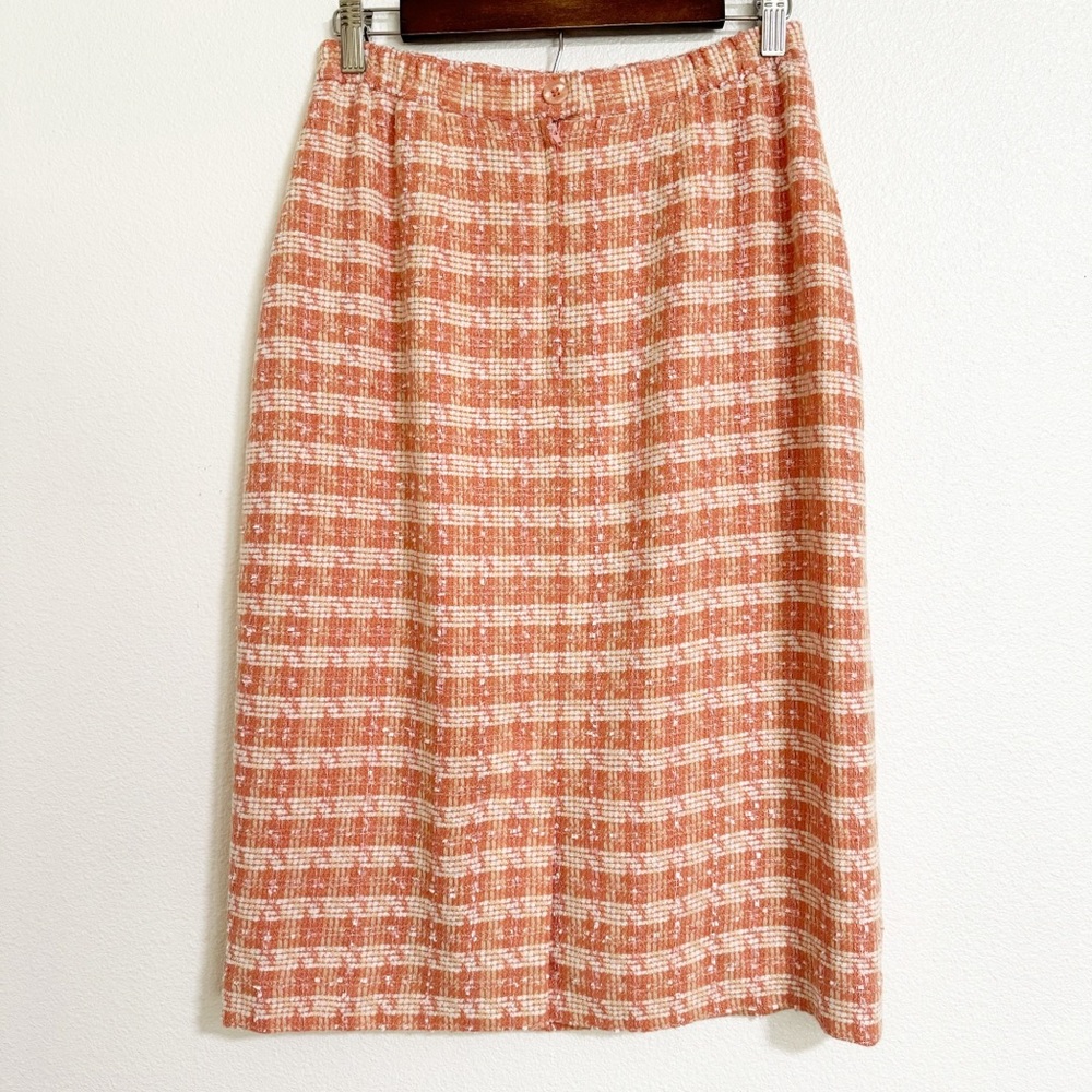 George Simonton Tweed Pencil Skirt - Picture 2 of 10